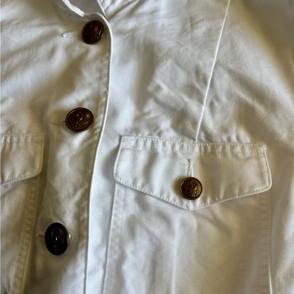 Lauren Ralph Lauren White Utility Jacket - XL - Picture 3 of 10